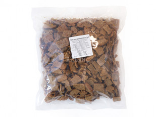 Чипсы из лаваша: Гренки черные со вкусом сыра