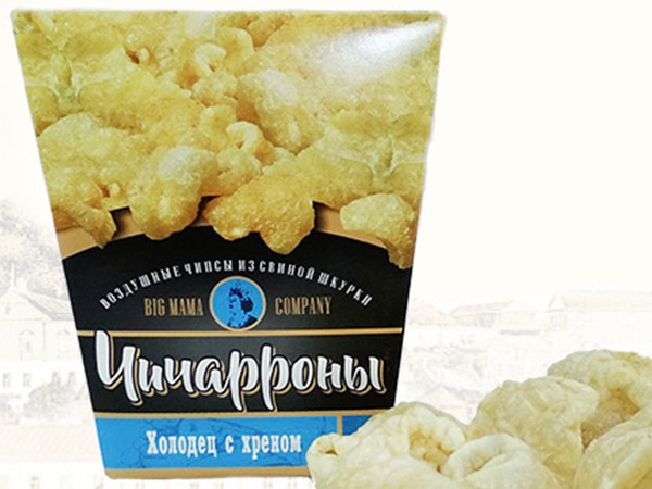 Чичарроны со вкусом холодца и хрена в Новороссийске