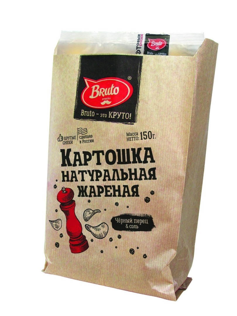 Картофель «Бруто» черный перец 130 гр. в Новороссийске