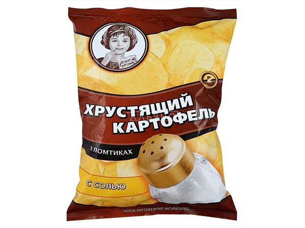 Картофельные чипсы "Девочка" 160 гр. в Новороссийске