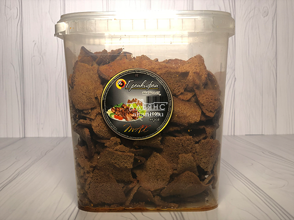 Ржаные гренки со вкусом шашлыка в Новороссийске