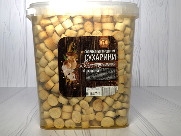 Сухарики с грибами и сметаной в Новороссийске