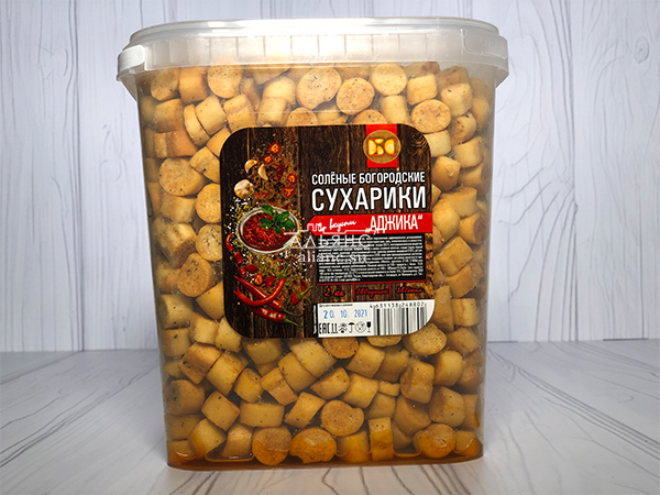Сухарики с аджикой в Новороссийске