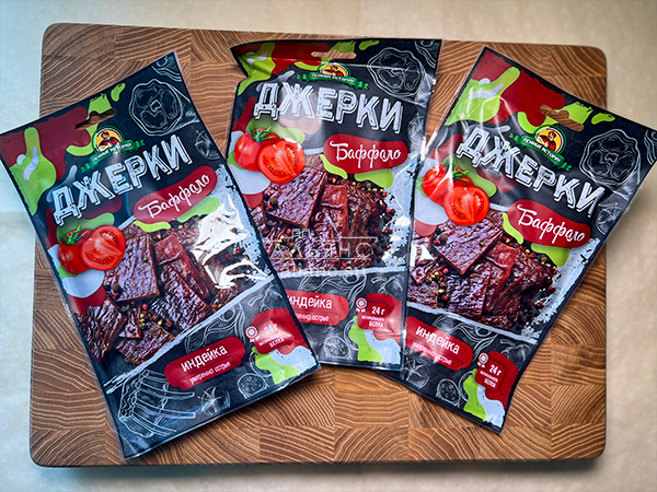 Джерки из индейки "Баффало" 45 гр. в Новороссийске