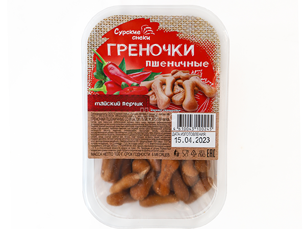 Сурские гренки Тайский перчик (100 гр) в Новороссийске
