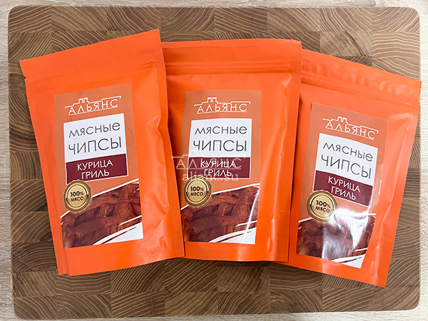 Мясо (АЛЬЯНС) вяленое курица "Гриль" 50 гр. в Новороссийске