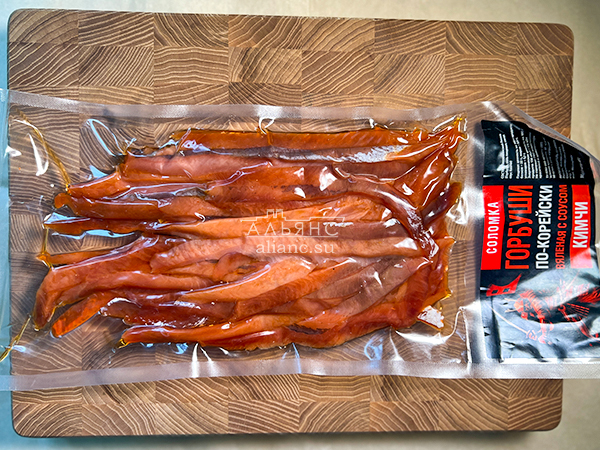 Горбуша соломка по-корейски в Новороссийске