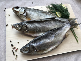 Свинина вяленая (строганина): Плотва вяленая