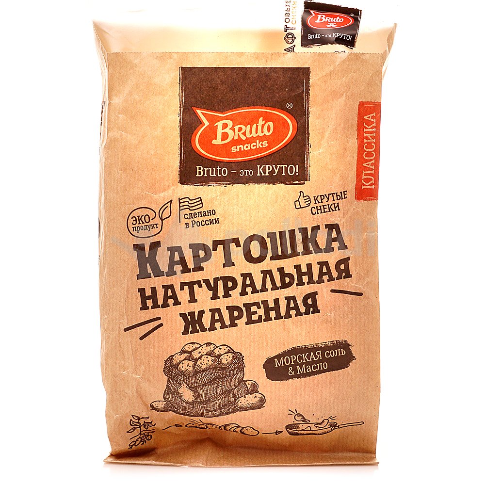 Картофель «Бруто» с солью 70 гр. в Новороссийске